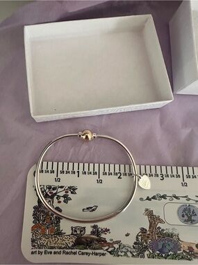 Eden Hand Arts brand new screwball bracelet with 14k gold ball